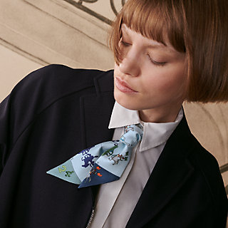 Twilly 《エルメス・パラード》 - ブルー | Hermès - エルメス-公式サイト